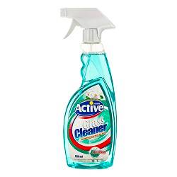 شیشه شوی ضدبخار سبز آبی 500 میلی لیتر اکتیو